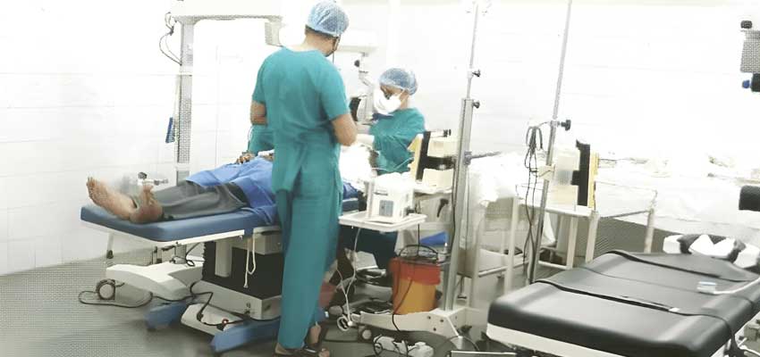 Trabeculectomy with MMC